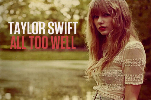 Taylor Swift announced a musical short film 'All Too Well'